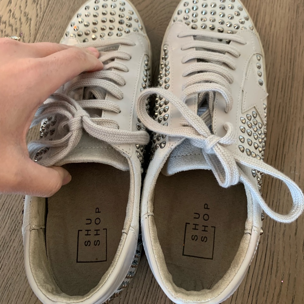 Shu shop rock stud studded star sneakers - Picture 6 of 7